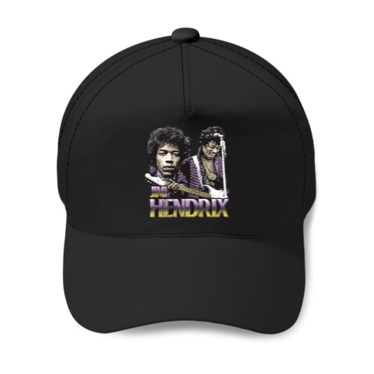 Discover Jimi Hendrix Rock Jimi Hendrix Vintage Music Baseball Caps