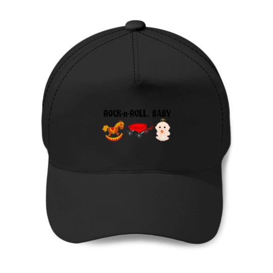 Discover Rock-n-Roll, Baby Baseball Caps