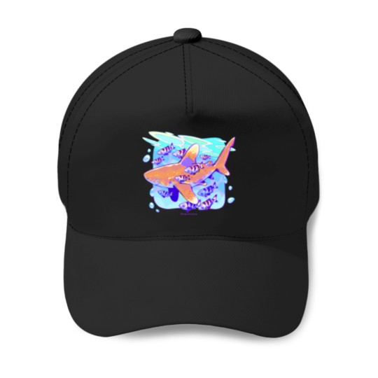 Discover Oceanic Whitetip Anatomy Sunaookami Shiroko Blue Archive Sticker Baseball Caps