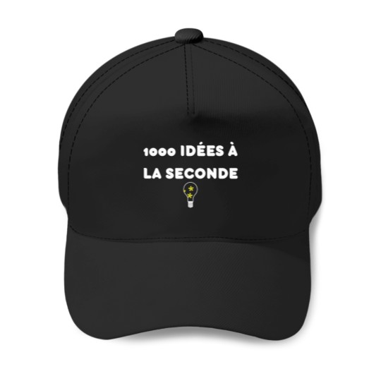 Discover 1000-Ideas-At-A-Second---Cerebral-T-Shirt Baseball Caps