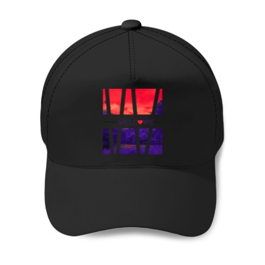 Discover Everyone Is Here Baseball Caps
