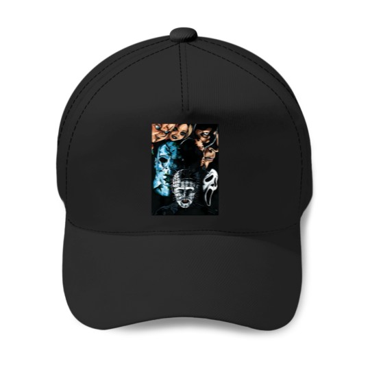 Discover Squad Of Maniacs Halloween Baseball Caps