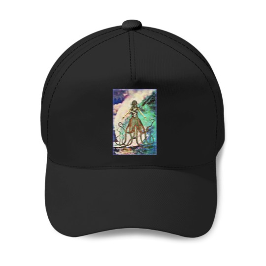 Discover Sea Priestess Baseball Caps