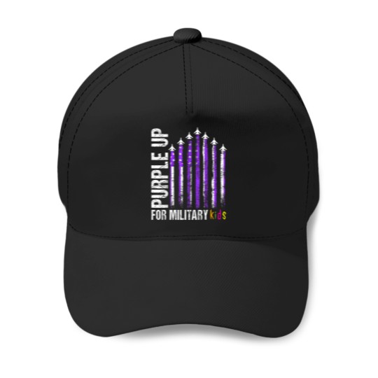 Discover purple up for military purple up child flag boy Baseball Caps