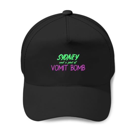 Discover Sydney and a pint of Vomit bombs Baseball Caps