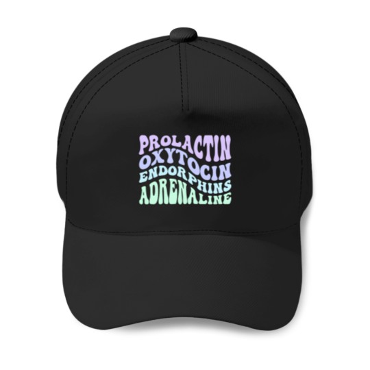Discover The Birth Hormone waves Baseball Caps