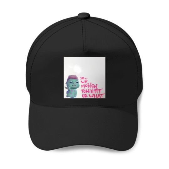 Discover Bibble Mobbin Or What Active T-Shirt 3878 Baseball Caps