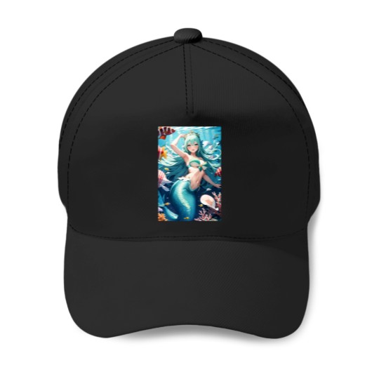Discover The Mermaid Melody Baseball Caps
