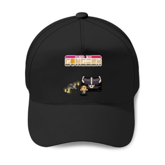 Discover Enter The Roguelite Baseball Caps