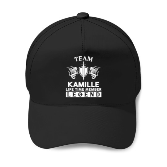 Discover Kamille Name T  - Kamille legends Lifetime Member Gift Item Tee Baseball Caps