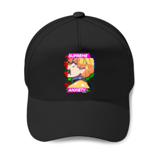 Discover Levels of Anxiety Baseball Caps
