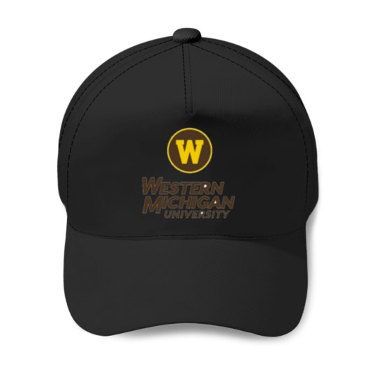 Discover Western Michigan University .png Baseball Caps