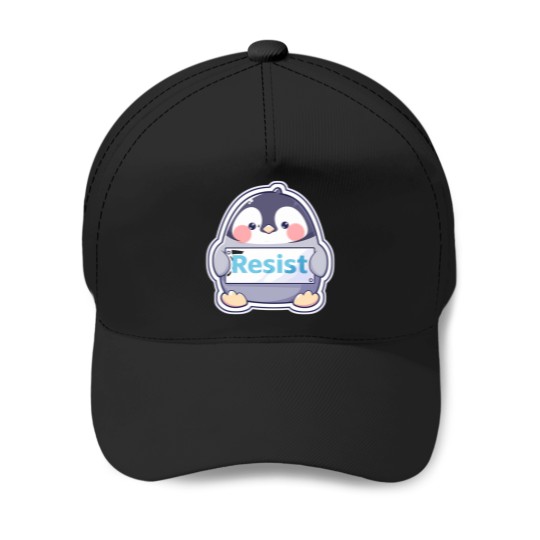 Discover Penguins Resist Active T Tee Baseball Caps