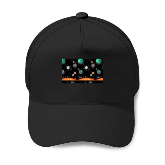 Discover Outer Wilds System Mug Baseball Caps