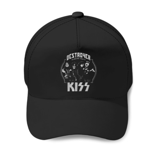 Discover Kiss---Flaming-Youth-T-Shirt Baseball Caps