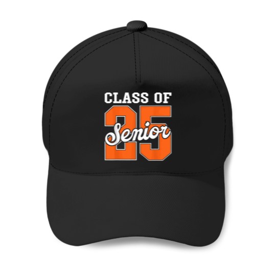 Discover Class-Of-2025-Senior-2025-Graduate-Back-To-School-2025-T-Shirt Baseball Caps