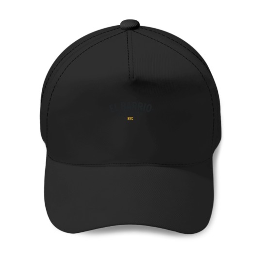 Discover New York El Barrio - El Barrio Spanish Harlems - El Barrio NYC Spanish Harlems Manhattan logo Baseball Caps