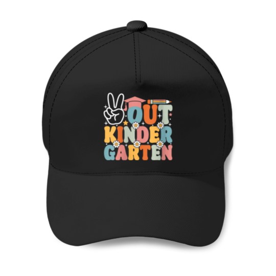 Discover Peace Oust Kindergarten Last Day Of School Graduation Baseball Caps