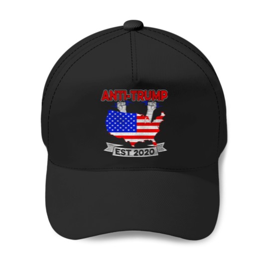 Discover Anti-trump 2020 Protest Flag Against Trump Usa Election Baseball Caps