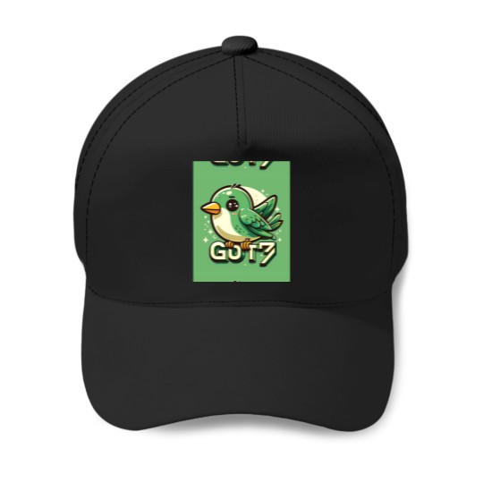 Discover Green Choke Graphic T Tee Baseball Caps