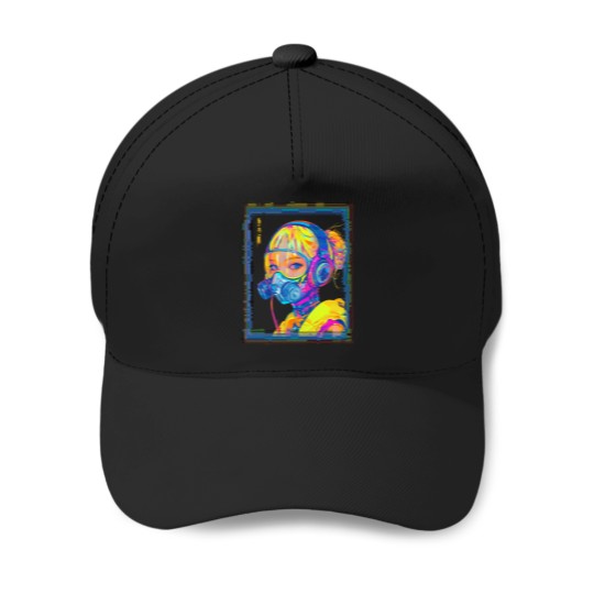 Discover Toronto Canada Retro Anime Girl 80s Vintage Travel Baseball Caps