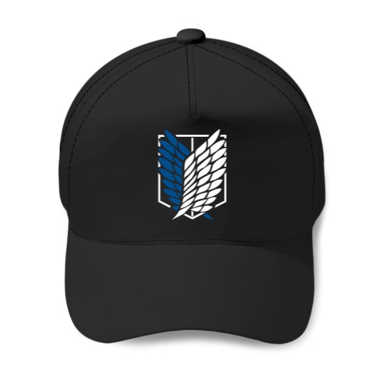 Discover Shingeki no kyojin logo Baseball Caps