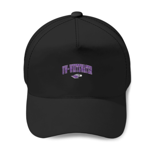 Discover Wisconsin Whitewater Warhawks Arch Over Logo Baseball Caps