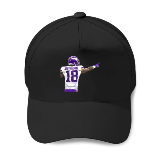 Discover Justin Jefferson's Victory Point Baseball Caps