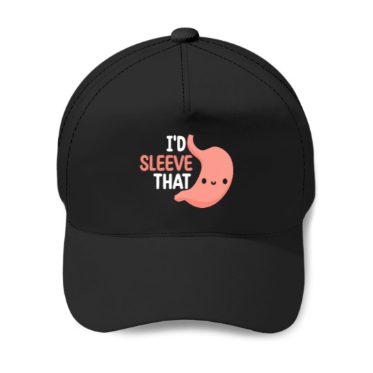 Discover Gastric Surgeon Bariatric Downsizing Sleeve Surgery Baseball Caps