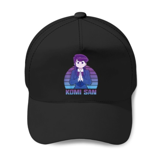 Discover Komi Can_t Communicate Komi San Retro (1) Baseball Caps