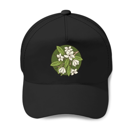 Discover Sakura Branch Pattern - Greenery eras outline lover minneapolis Baseball Caps