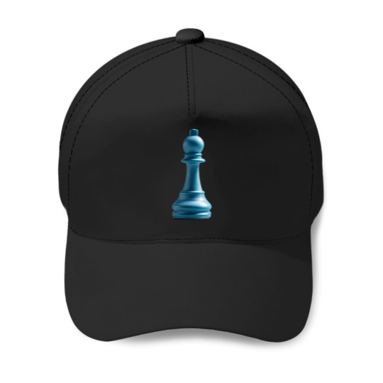 Discover The Basic Blue Chess Pawn Baseball Caps