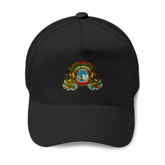 Discover World's Fair New Orleans Louisiana  1984 .png Baseball Caps