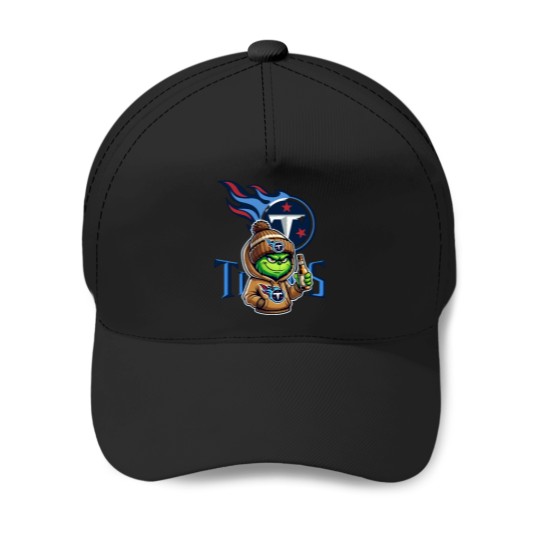 Discover This Team Makes Me Drink Tennesse Titans funny character.png Baseball Caps