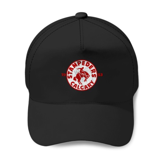 Discover Vintage Calgary Stampeders Hockey (3).png Baseball Caps