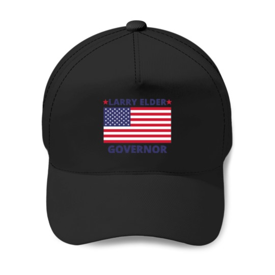 Discover Vote Larry Elder for California Governor Baseball Caps