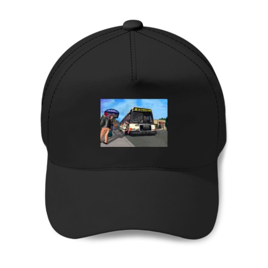 Discover Bus-Trimet T-Shirt Baseball Caps