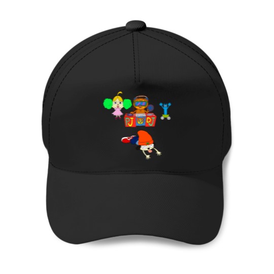 Discover Parappa-And-Friends-Active-T-Shirt Baseball Caps