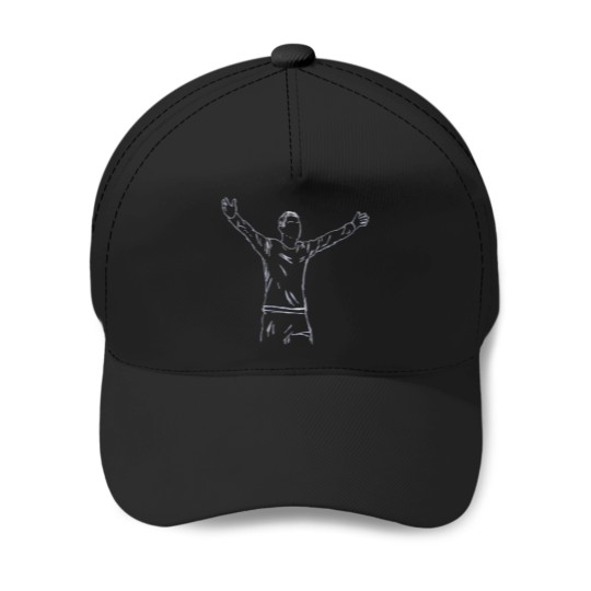 Discover Cristiano-Ronaldo-Sketch-Baseball--Sleeve-T-Shirt Baseball Caps