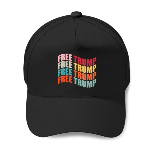 Discover Free-Trump-Active-T-Shirt-(19) Baseball Caps