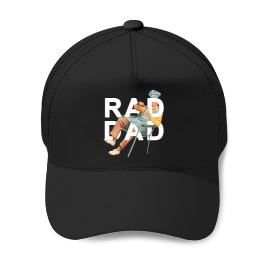 Discover Rad-Dad T-Shirt Baseball Caps
