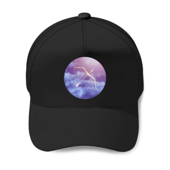 Discover Purple-Cloud-Bow-And-Arrow T-Shirt Baseball Caps