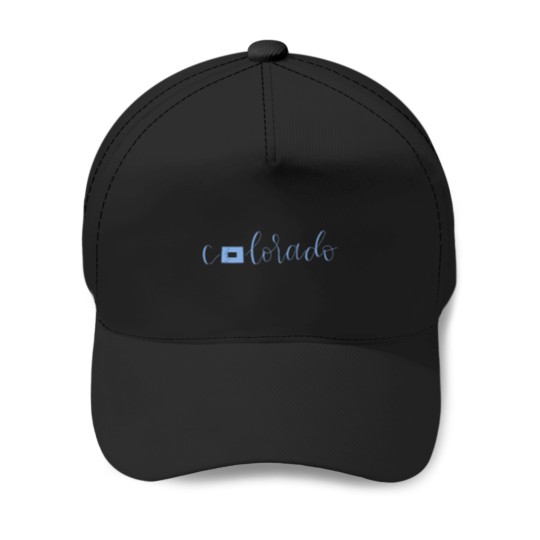 Discover C0lorado cursive Baseball Caps