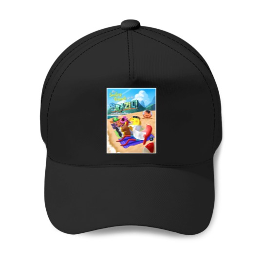 Discover The Smiling Friends Go To Brazil Baseball Caps
