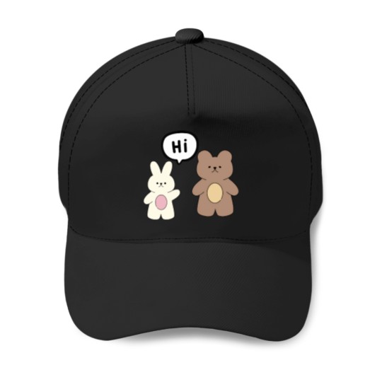 Discover Brown-And-White-Bears T-Shirt Baseball Caps