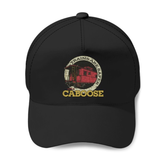 Discover Trains Are Safer With a Caboose 1981 Baseball Caps