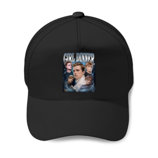 Discover Josh Hutcherson Girl Dinner Vintage Retro Baseball Caps