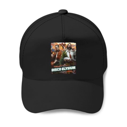 Discover Gifts For Men Disco Gaming Elysium Graphic For Fan Baseball Caps