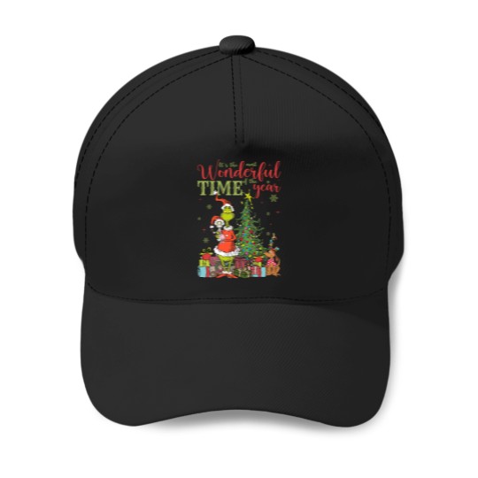 Discover Wonderfull time of the year Baseball Caps