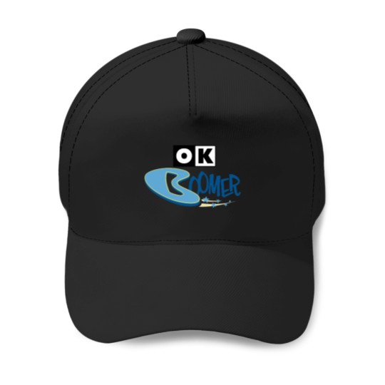 Discover OK Boomer Classic Baseball Caps